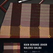 KAIN BENANG JOHOR-QALBU IV (Harga Promosi Sempena Tahun Melawat Johor)