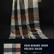 KAIN BENANG JOHOR-QALBU IV (Harga Promosi Sempena Tahun Melawat Johor)