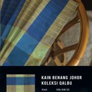 KAIN BENANG JOHOR-QALBU V (Harga Promosi Sempena Tahun Melawat Johor)