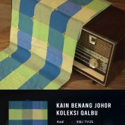 KAIN BENANG JOHOR-QALBU V (Harga Promosi Sempena Tahun Melawat Johor)