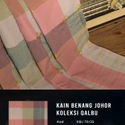KAIN BENANG JOHOR-QALBU V (Harga Promosi Sempena Tahun Melawat Johor)